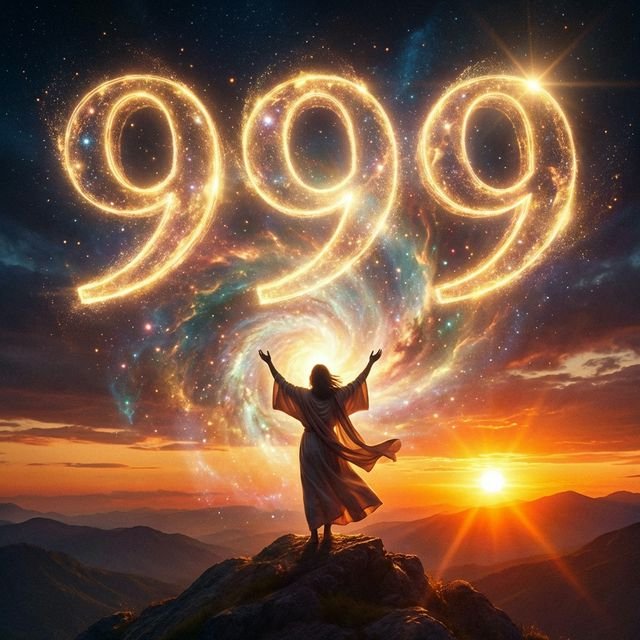 999 angel number meaning spiritual symbolism